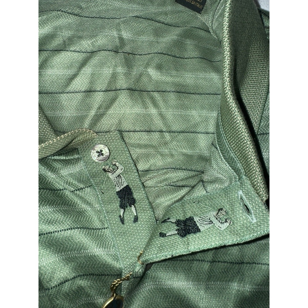 Bobby Jones collection Green polo golf shirt XXL short sleeve NWT - Picture 3 of 6